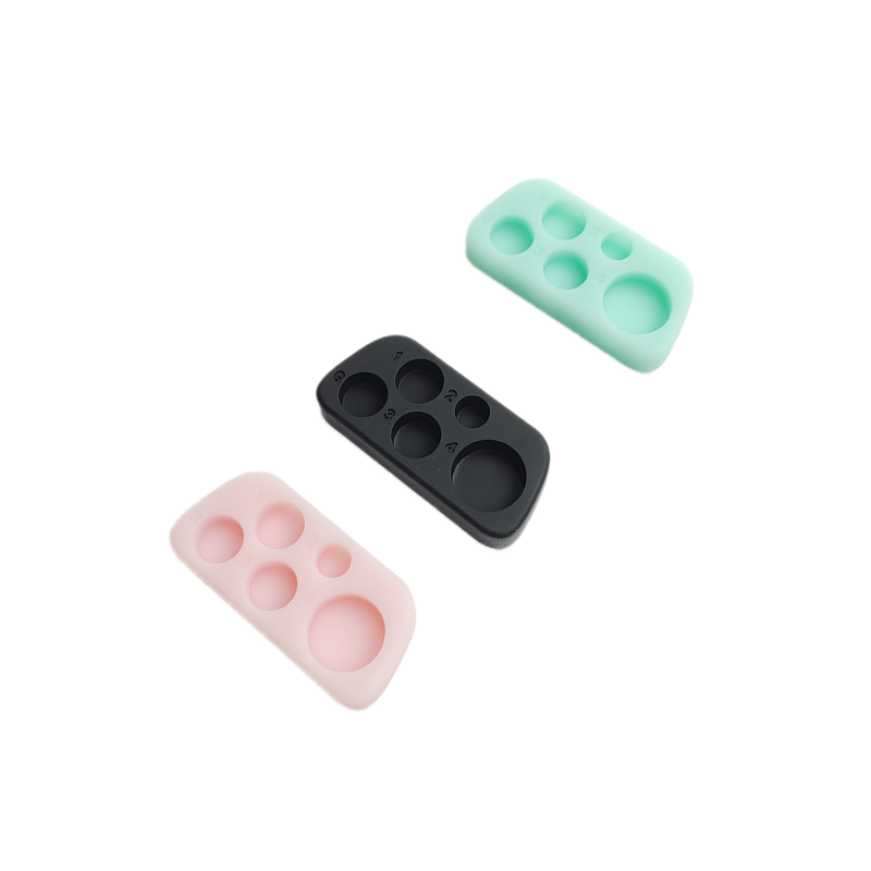 Lash Tile Palette - 再利用可能なまつげリフトシリコンパレット、アイブロウラミネートパッド、1個