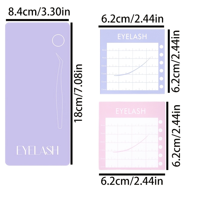 3個入りプロ用磁気まつげエクステキットパレットディスプレイボ - Lash Tile Palette のレビューと価格