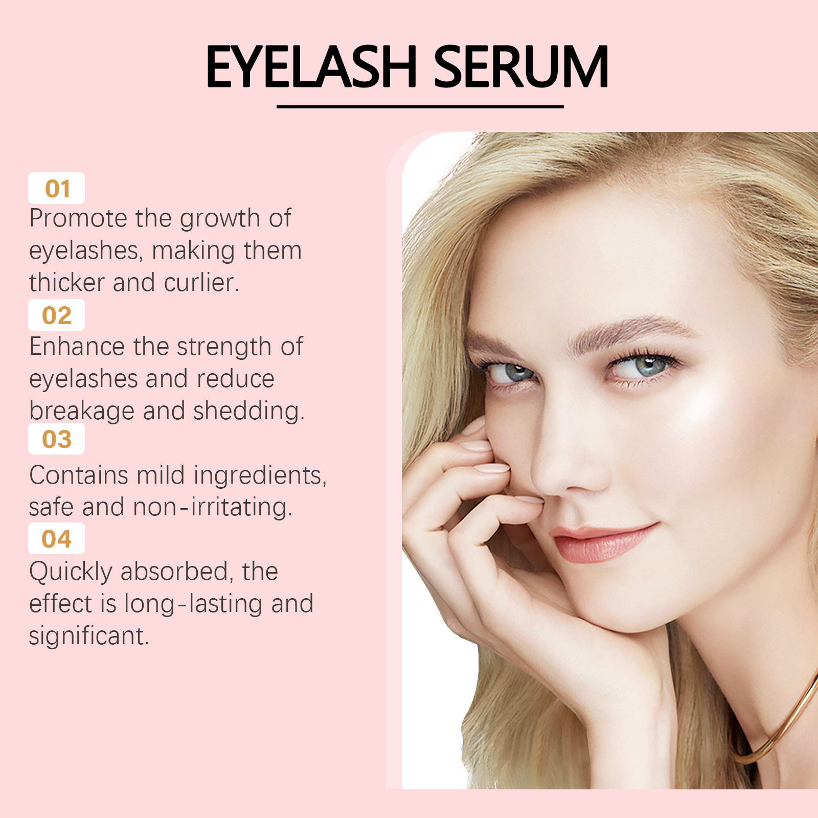 まつげ美容液 栄養補給 保湿 長くする より太くする よりカ - Eyelash Extension Human Hair のレビューと価格