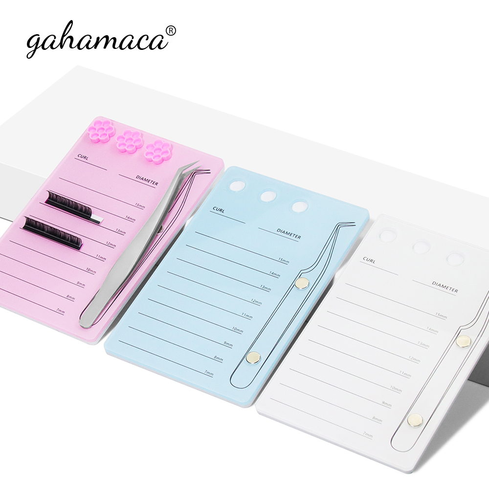 Gacaca-個々のつけまつげ用のアクリルパッド,まつげエク - Lash Tile Palette のレビューと価格