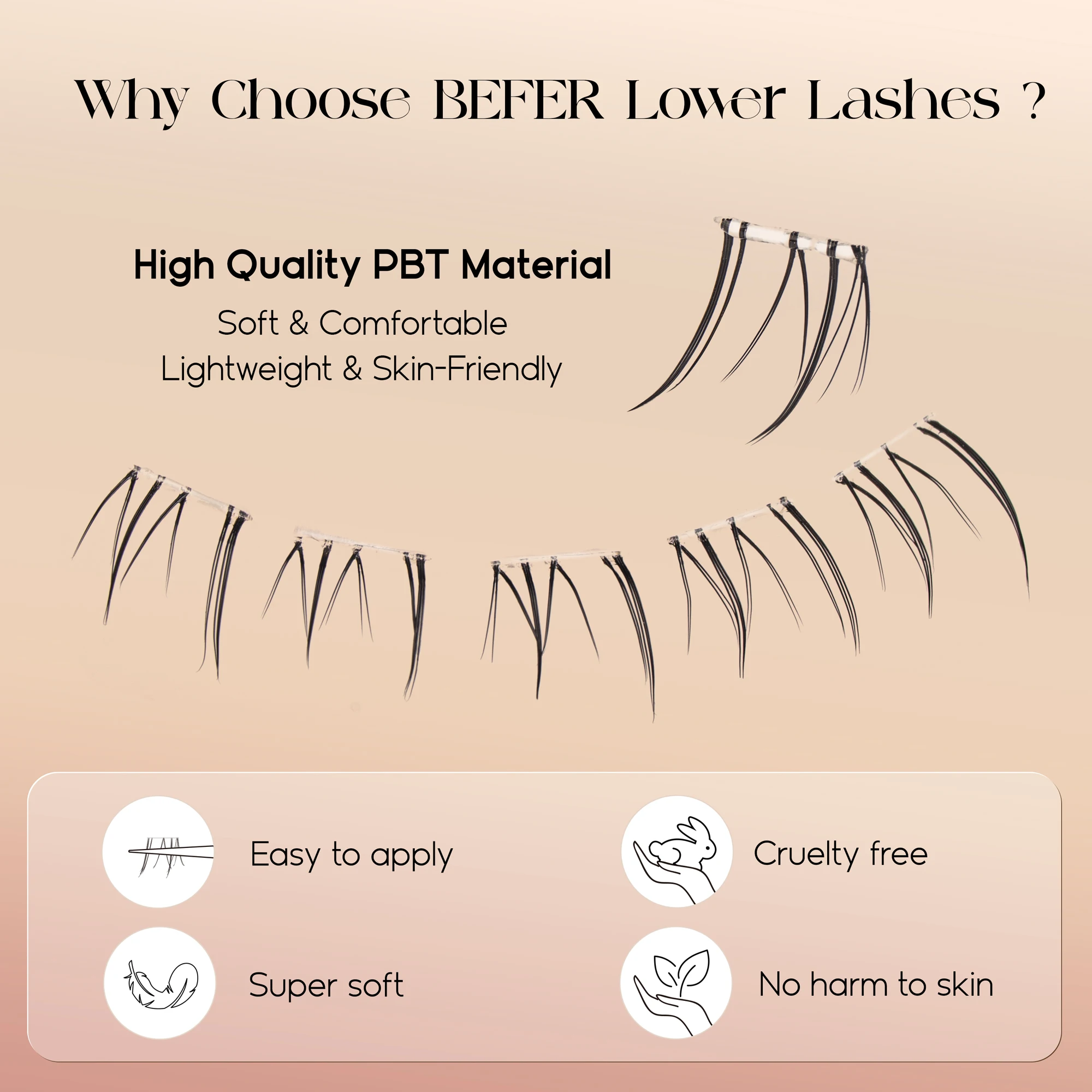 接着剤不要の下まつげ 自然な見た目 自己粘着式つけまつげ マ - Lash Adhesive Glue のレビューと価格