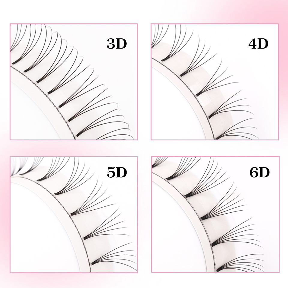 AGUUD ソフトナチュラル既成ボリュームファンショートステ - Eyelash Extension Human Hair のレビューと価格