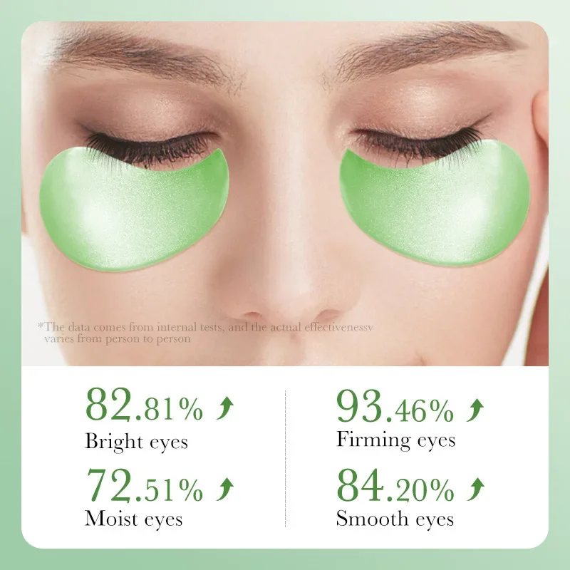 60 個アロエベラコラーゲンアイマスク抗くま目袋保湿引き締め - Eye Pad Collagen のレビューと価格