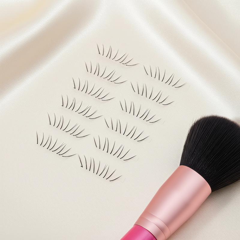 ナチュラルコミック下まつげエクステンションクラスターセット自 - Lash Adhesive Glue のレビューと価格