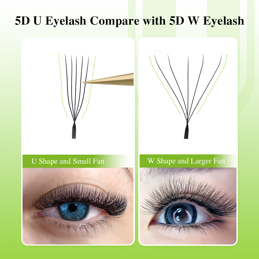 NAGARAKU U字型3D/4D/5Dソフトライトナチュラ - Eyelash Extension Human Hair のレビューと価格