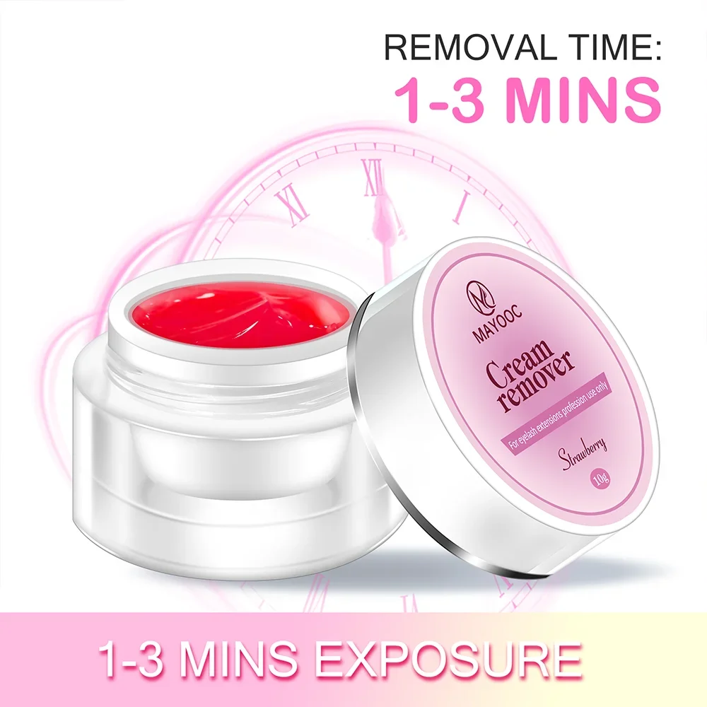まつげエクステンショングルーリムーバー非刺激性速乾性接着剤透 - Eyelash Extension Eye Irritation のレビューと価格