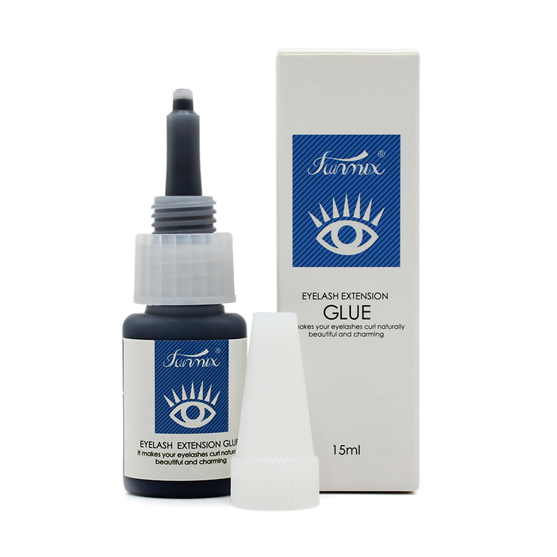 Funmix-黒のまつげ接着剤,無臭,脱臭剤なし,速乾性,1 - Eyelash Extension Eye Irritation のレビューと価格