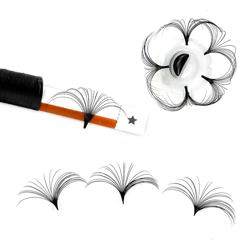 アボニー 0.03-0.10 ミリメートル簡単ファンまつげメ - Eyelash Extension Human Hair のレビューと価格