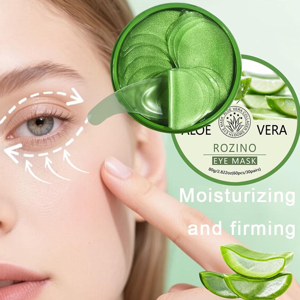 60枚入り アロエベラ コラーゲン アイマスク 保湿 引き締 - Eye Pad Collagen のレビューと価格