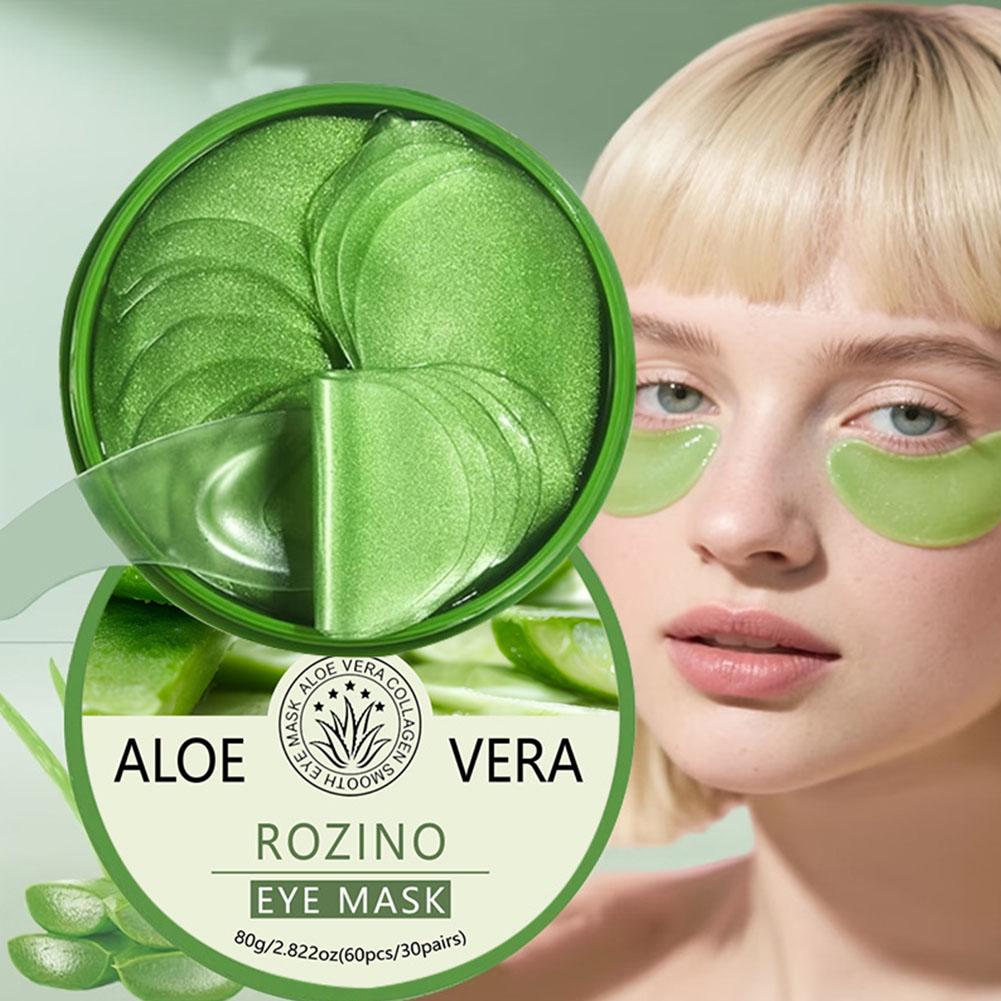 60枚入り アロエベラ コラーゲン アイマスク 保湿 引き締 - Eye Pad Collagen のレビューと価格