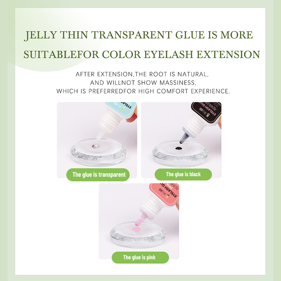 まつげエクステ用のプロの速乾性接着剤,長持ちする接着剤,ピン - Eyelash Extension Eye Irritation のレビューと価格