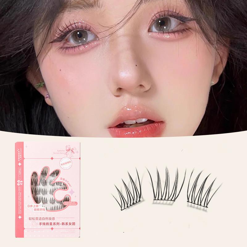 自己粘着式まつげクラスター ナチュラルルック 接着剤不要 ク - Lash Adhesive Glue のレビューと価格