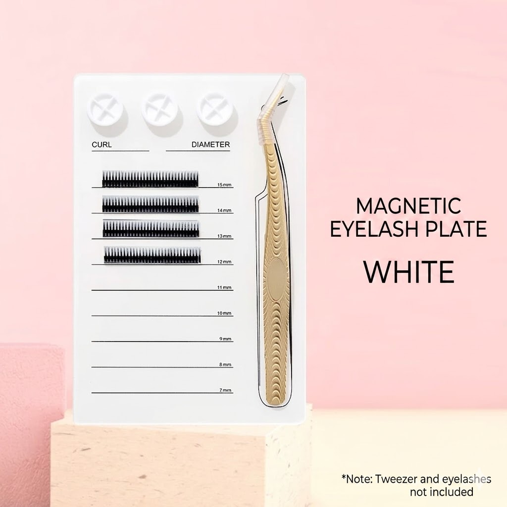マグネット式まつげエクステパレット＆グルーホルダーパッド、ア - Lash Tile Palette のレビューと価格