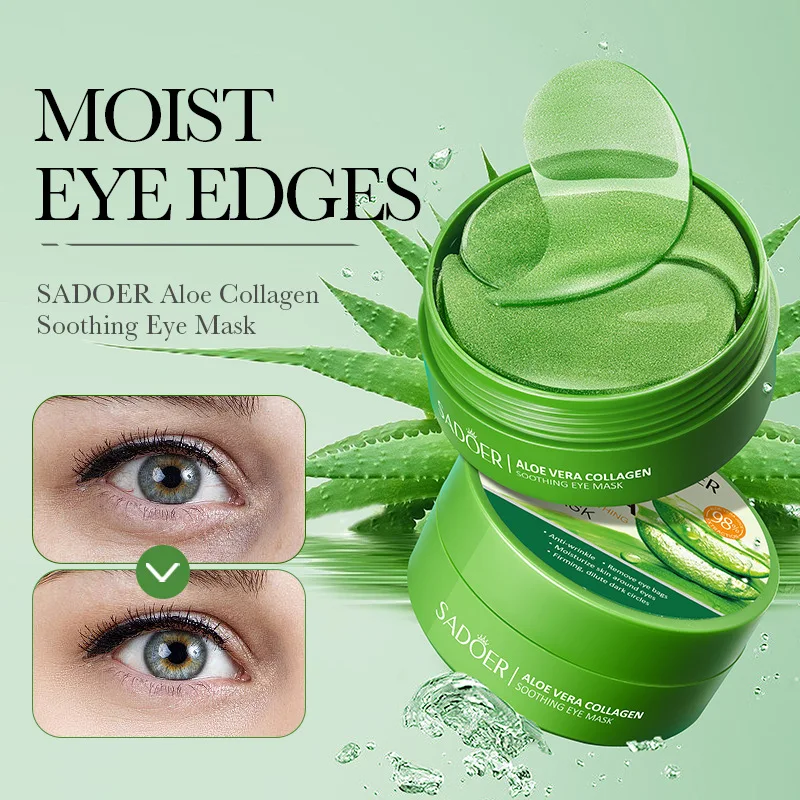 SAODER 60 個アロエベラコラーゲンアイパッチ抗くまア - Eye Pad Collagen のレビューと価格