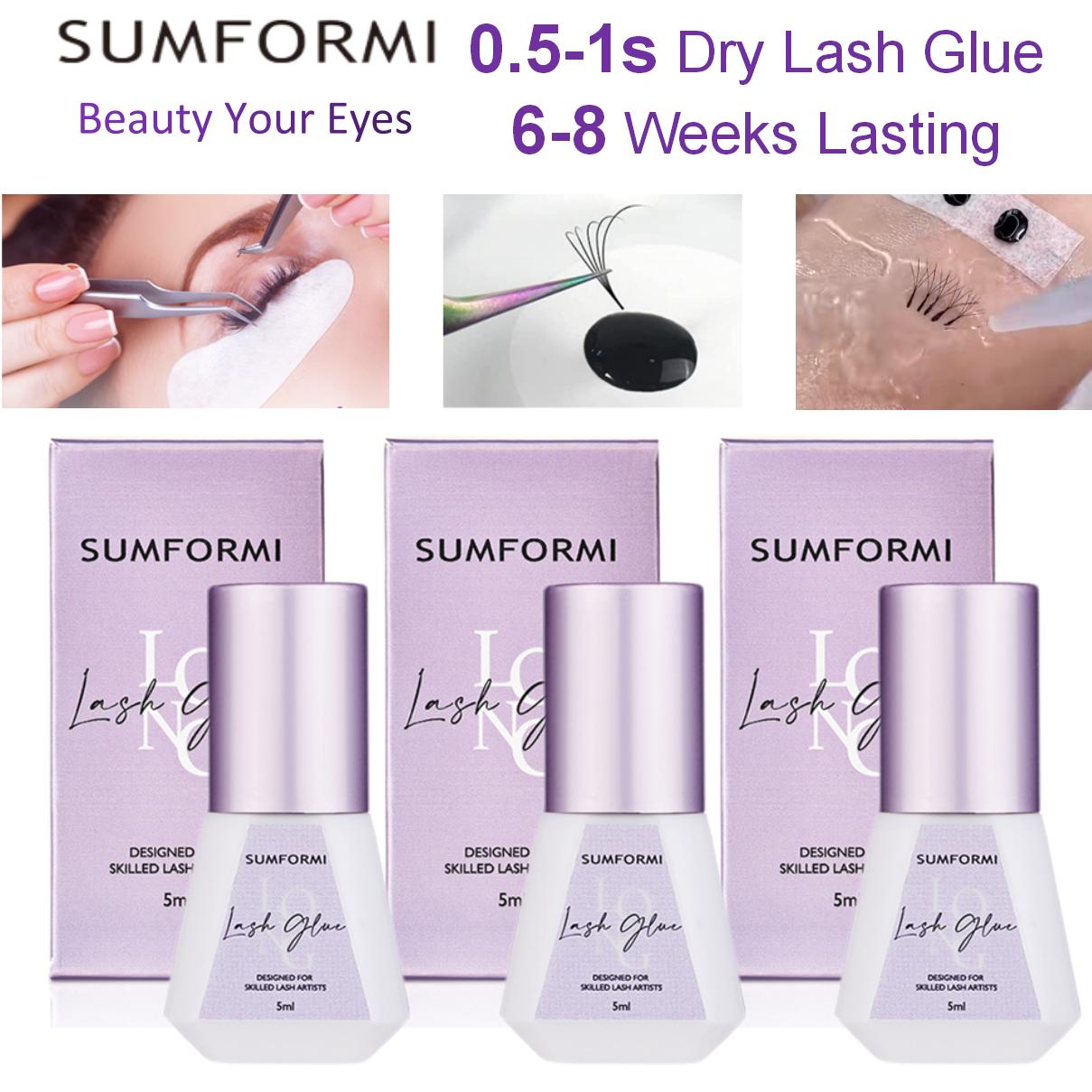 薄い黒まつげ接着剤 0.5s まつげエクステンション接着剤低 - Eyelash Extension Eye Irritation のレビューと価格
