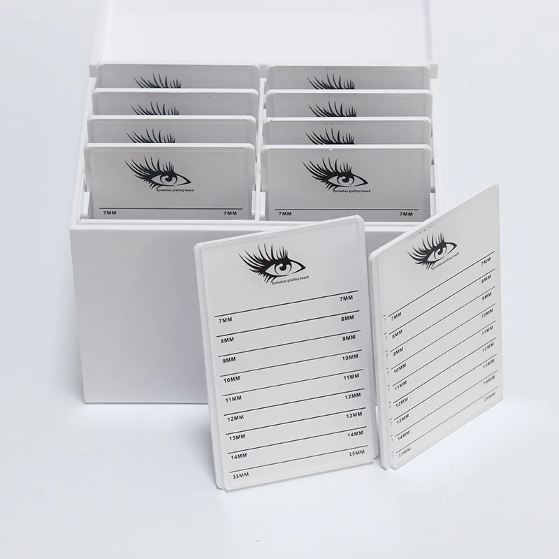 ビューティーサロン 10層アクリル製まつげエクステ収納ボック - Lash Tile Palette のレビューと価格