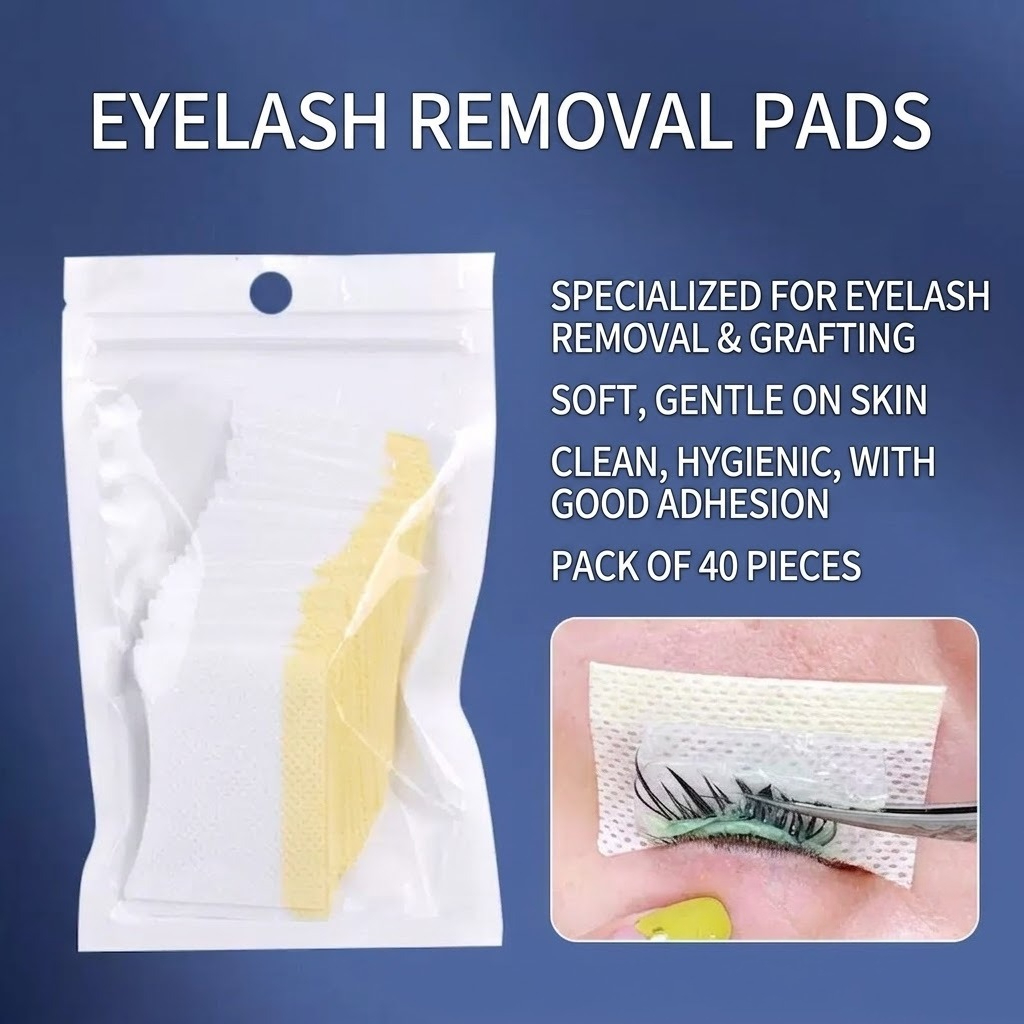 まつげエクステ用の糸くずの出ないアイパッチ - アプリケーシ - Eyelash Extension Eye Irritation のレビューと価格