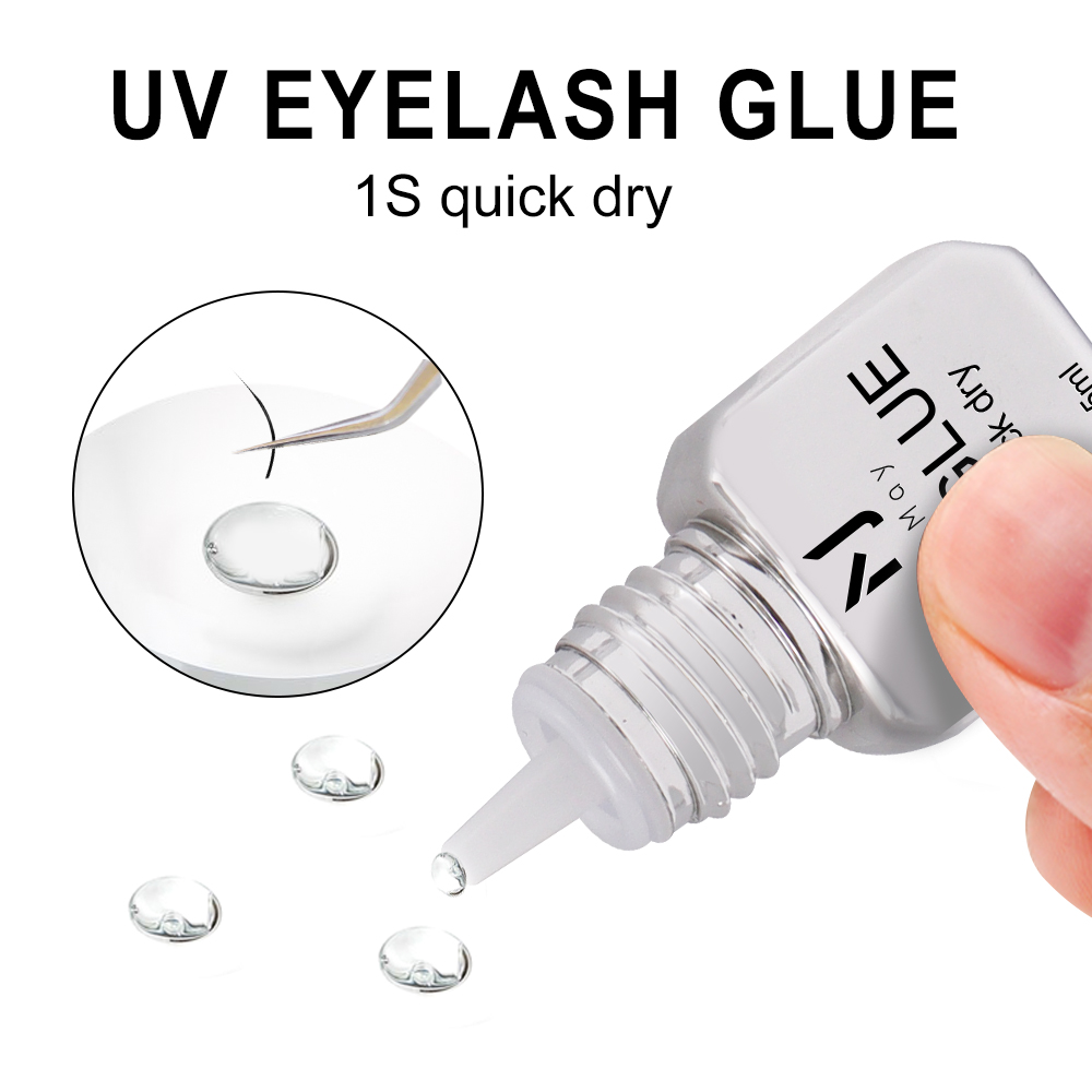 JOMAY UV 接着剤強力な長期的な UV アイラッシュエ - Eyelash Extension Eye Irritation のレビューと価格