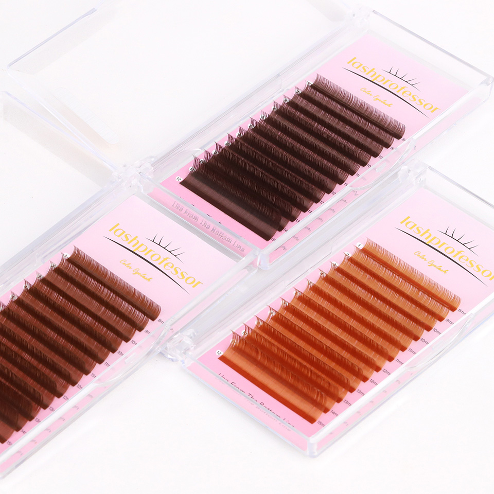 ダークブラウンまつげエクステンション 0.05 0.07 ミ - Lash Tile Palette のレビューと価格