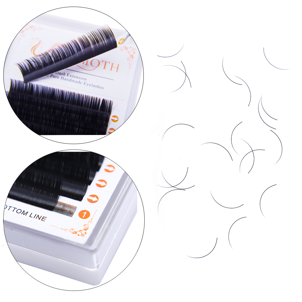 ドスモス-個別のまつげエクステ,アイメイク,16列,7〜16 - Eyelash Extension Human Hair のレビューと価格