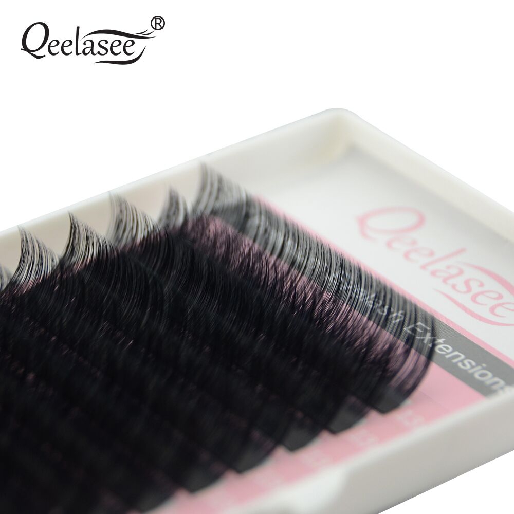 Qeelasee フェイクミンク個別まつげエクステンション  - Eyelash Extension Human Hair のレビューと価格