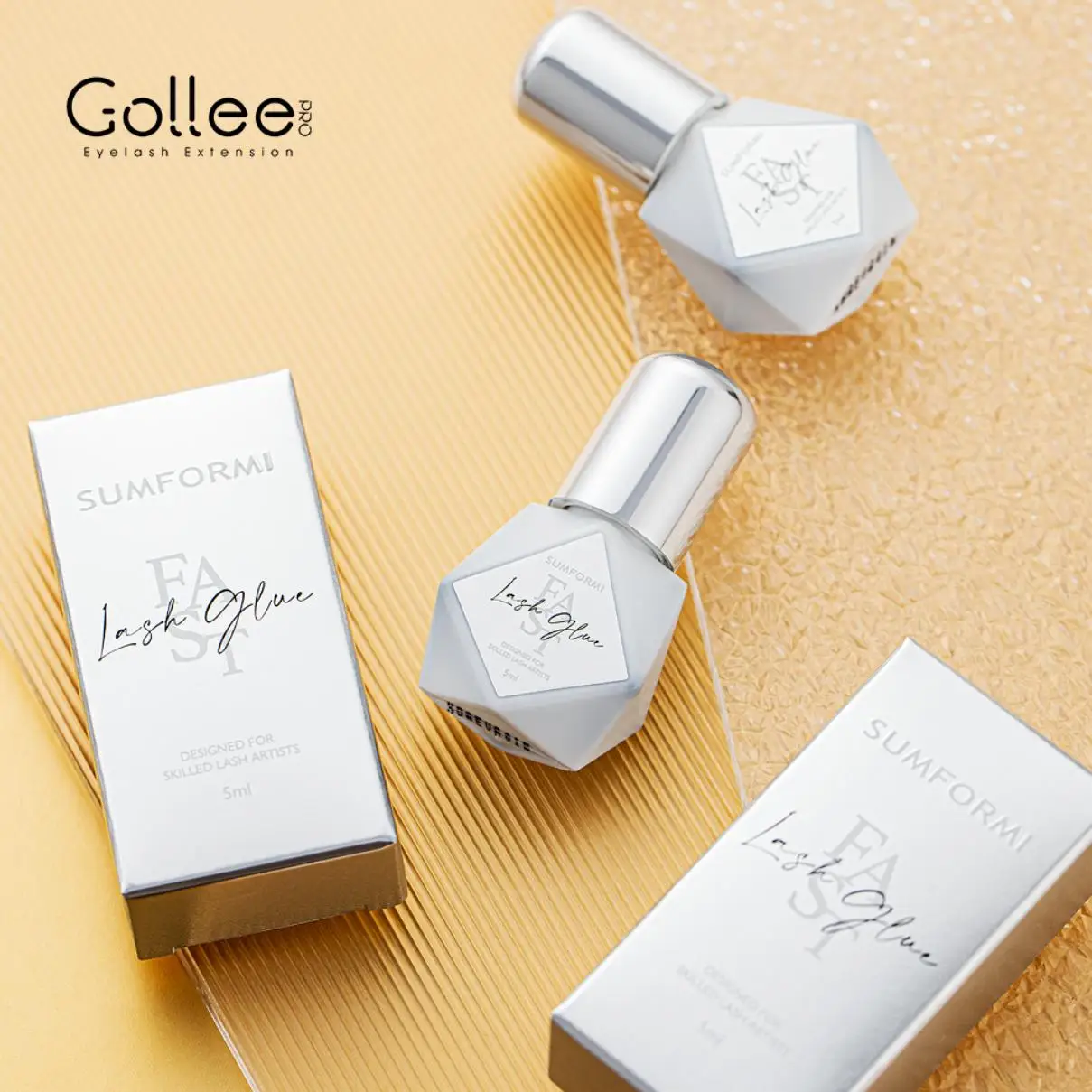 長持ちする効果のあるまつげ接着剤,速乾性,半永久的,つけまつ - Eyelash Extension Eye Irritation のレビューと価格