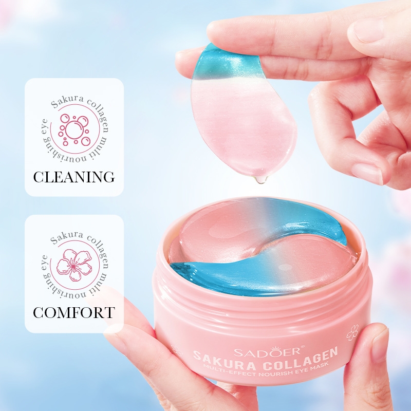 60枚入りサクラコラーゲンマルチエフェクト栄養アイマスク。効 - Eye Pad Collagen のレビューと価格
