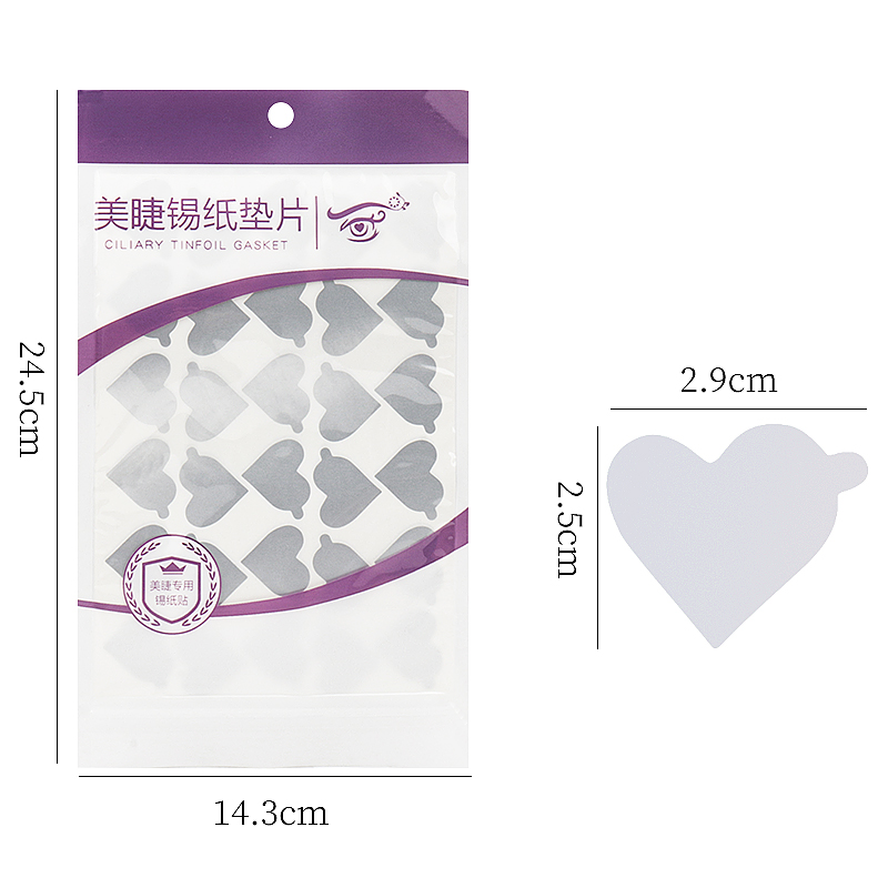 300個入り使い捨てまつげグルーホルダーフォイルパレットまつ - Lash Tile Palette のレビューと価格